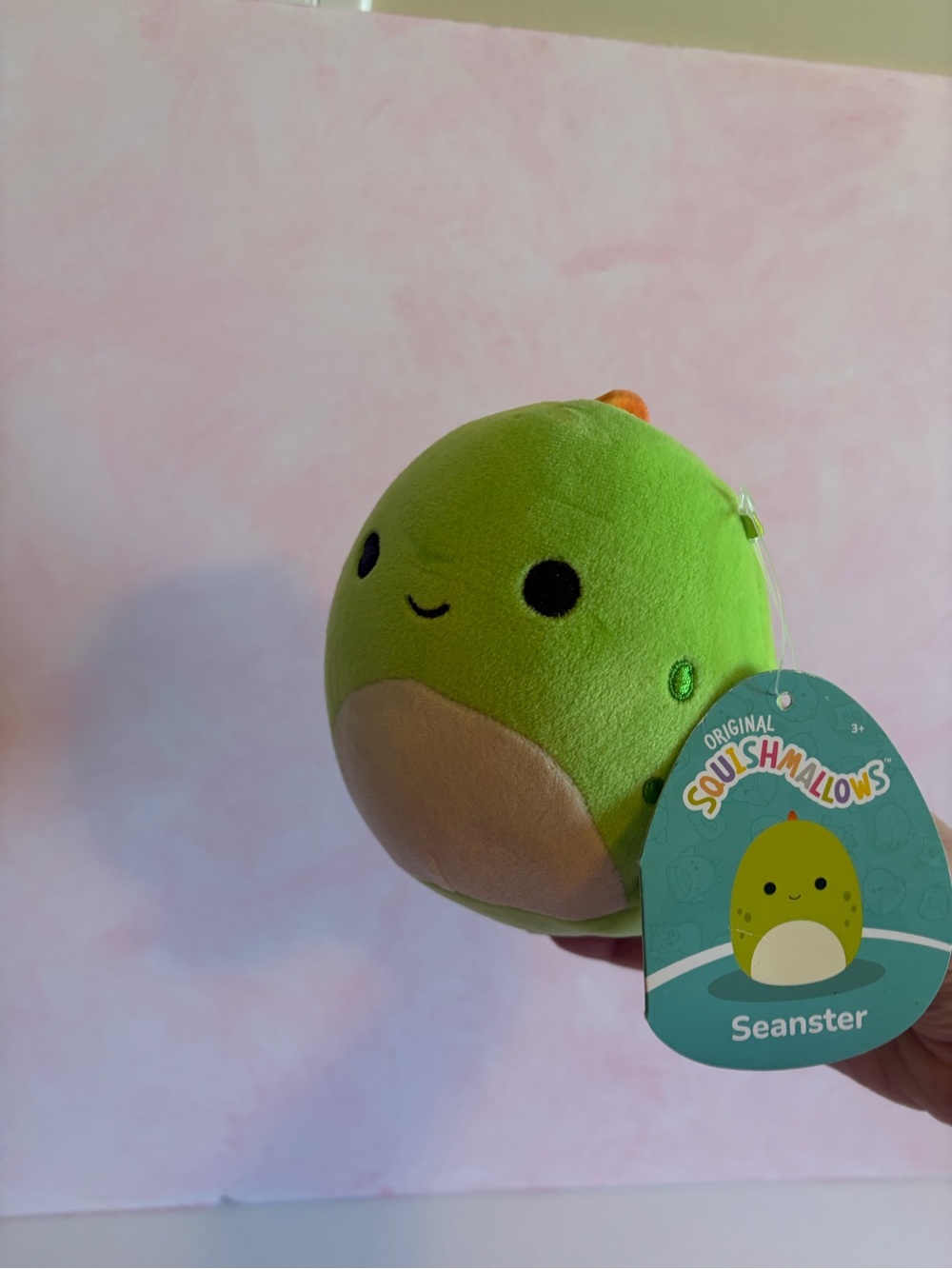 5” Squishmallows Seanster Dino plush